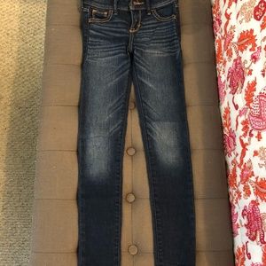 Abercrombie dark wash jeans